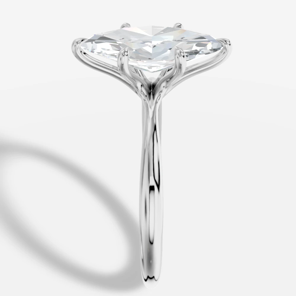 Elite Marquise-Cut Lab-Grown Diamond Solitaire Ring