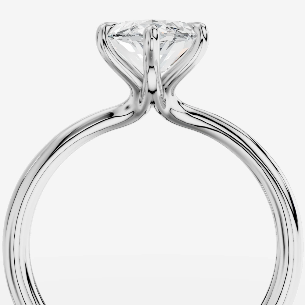 Elite Marquise-Cut Lab-Grown Diamond Solitaire Ring