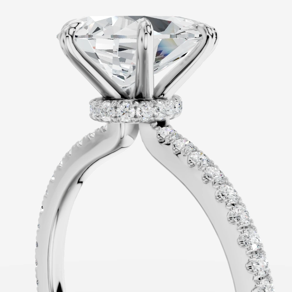 Selene Pear-Cut Lab-Grown Diamond Solitaire Ring alternate view