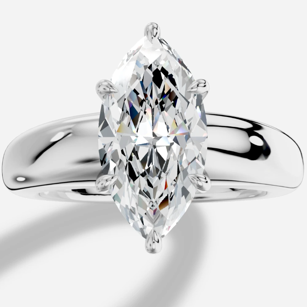 Aphrodite Marquise-Cut Lab-Grown Diamond Ring