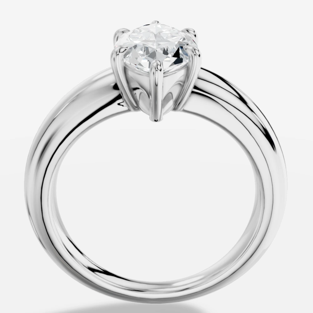 Aphrodite Ring med marquiseslipad labbodlad diamant