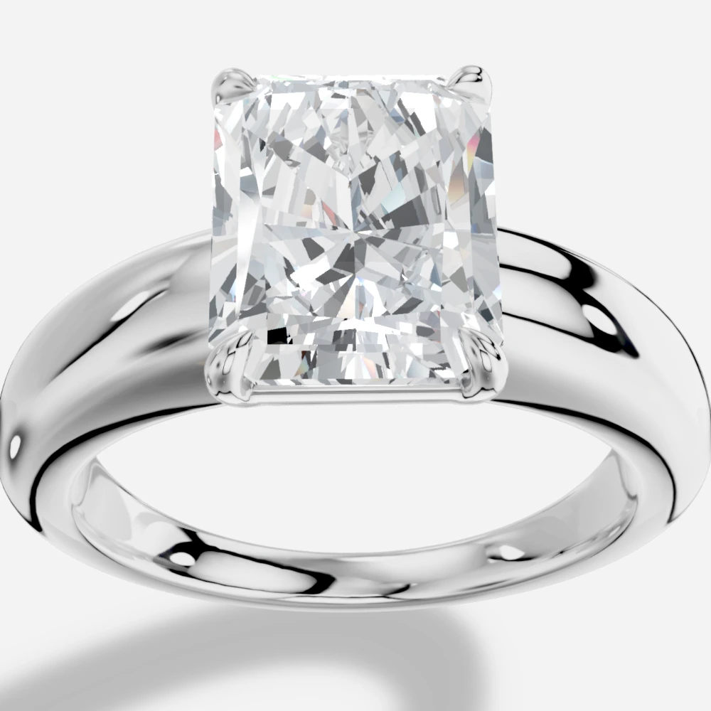 Aphrodite Radiant-Cut Lab-Grown Diamond Ring