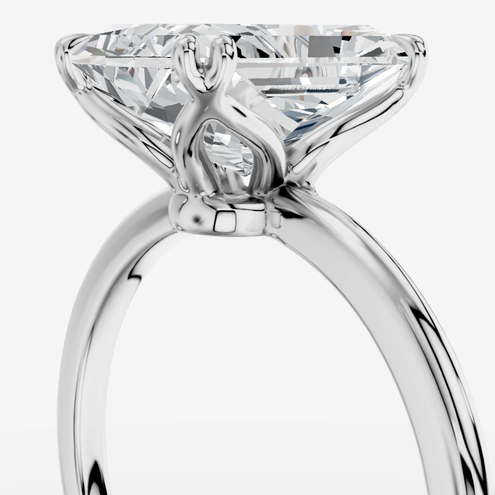 Lydia Radiant-Cut Lab-Grown Diamond Ring alternate view