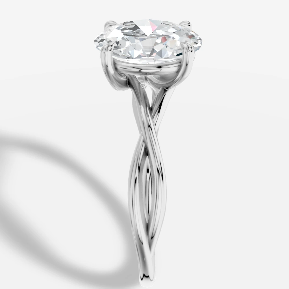 Artemis Oval-Cut Lab-Grown Diamond Ring alternate view