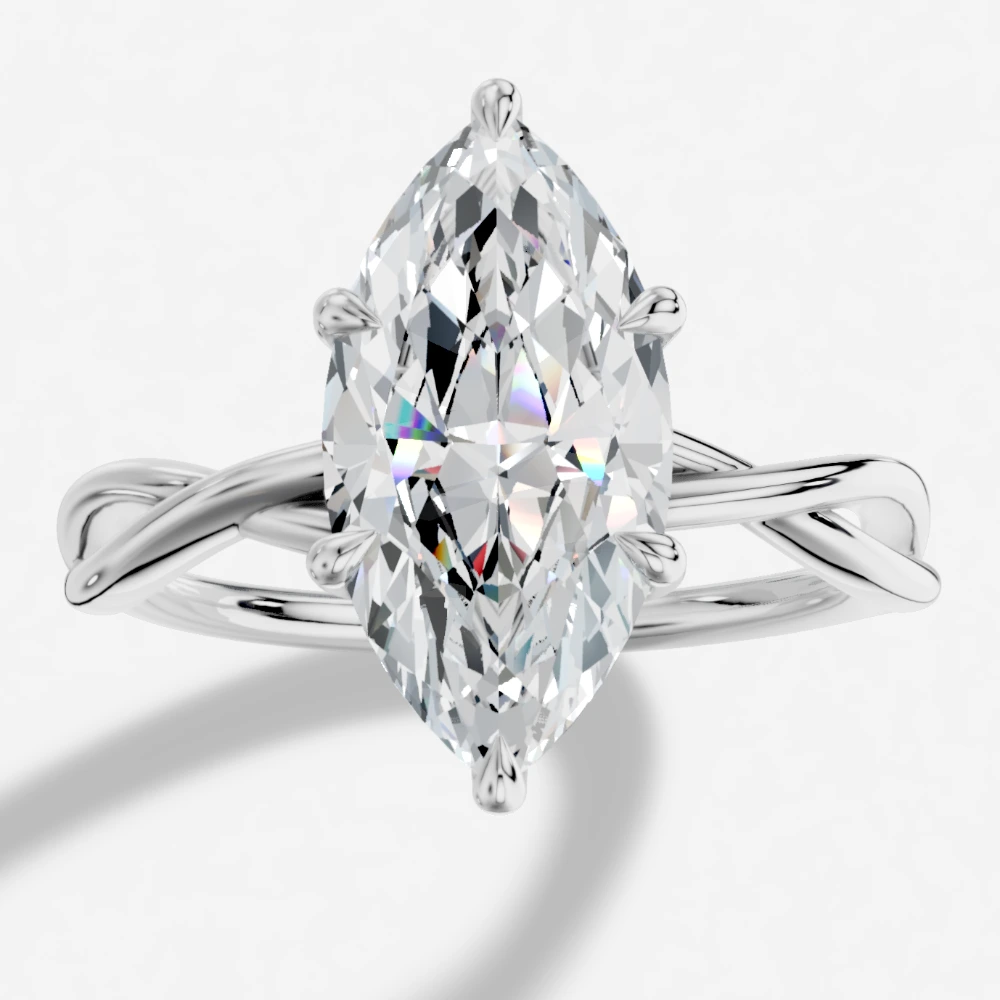 Artemis Marquise-Cut Lab-Grown Diamond Ring