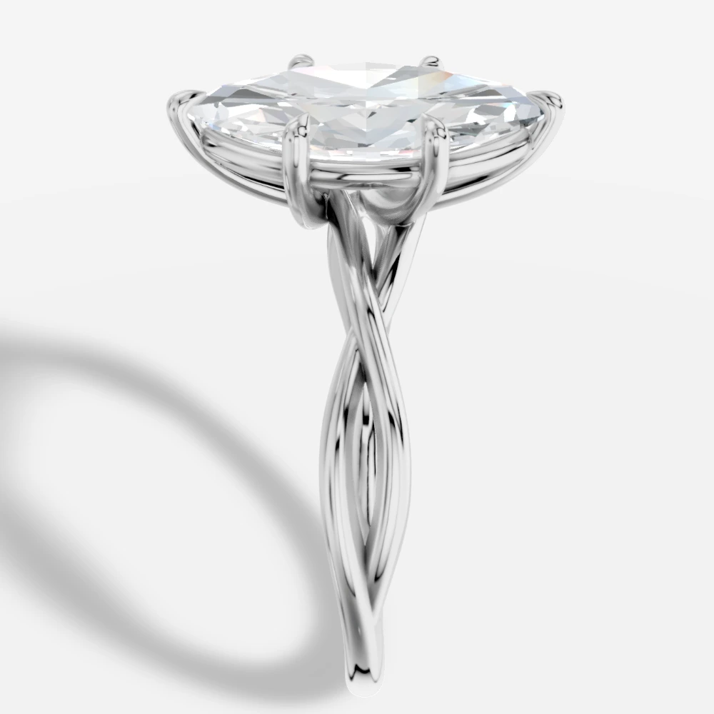 Artemis Marquise-Cut Lab-Grown Diamond Ring alternate view