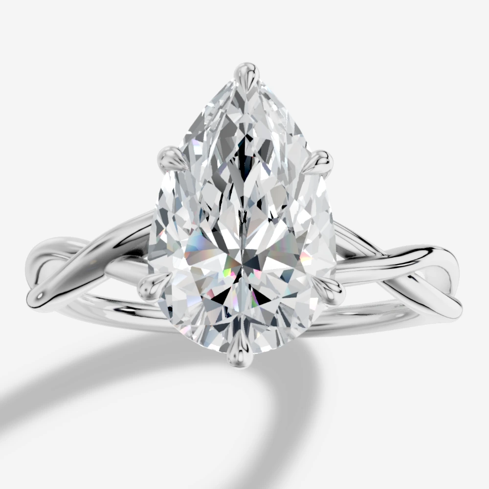 Artemis Pear-Cut Lab-Grown Diamond Ring