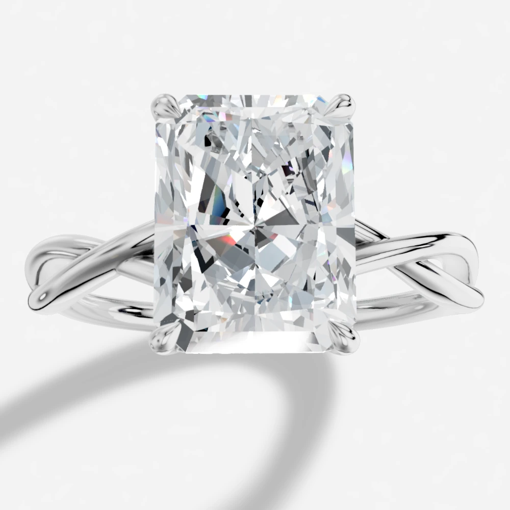 Artemis Radiant-Cut Lab-Grown Diamond Ring