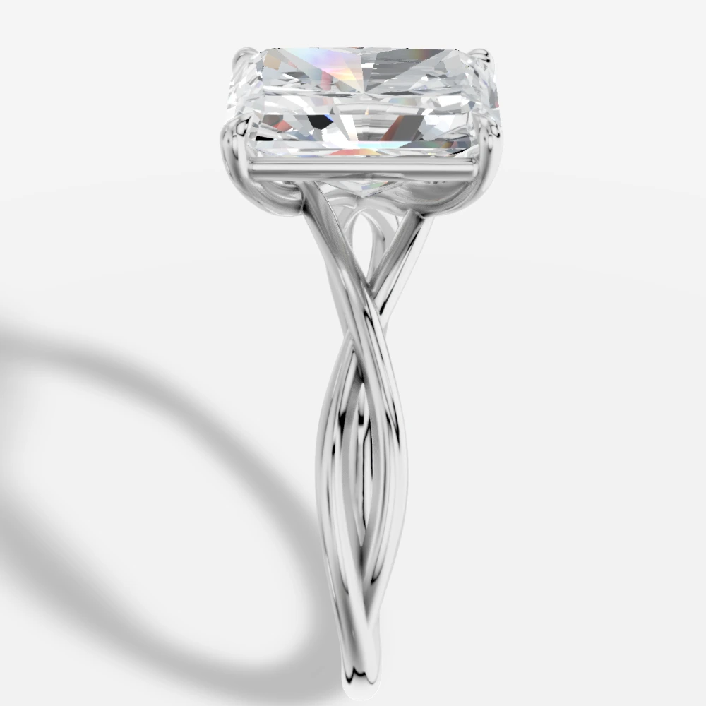 Artemis Radiant-Cut Lab-Grown Diamond Ring alternate view