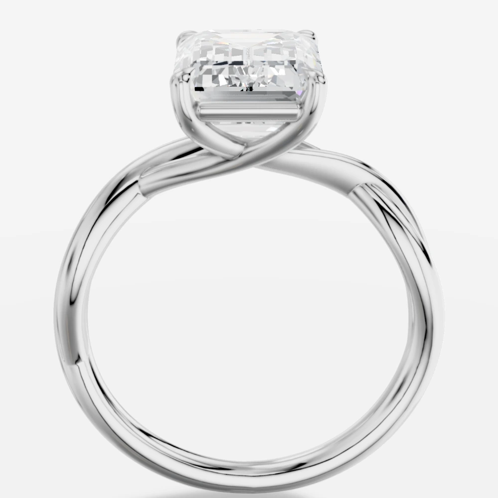 Artemis Emerald-Cut Lab-Grown Diamond Ring