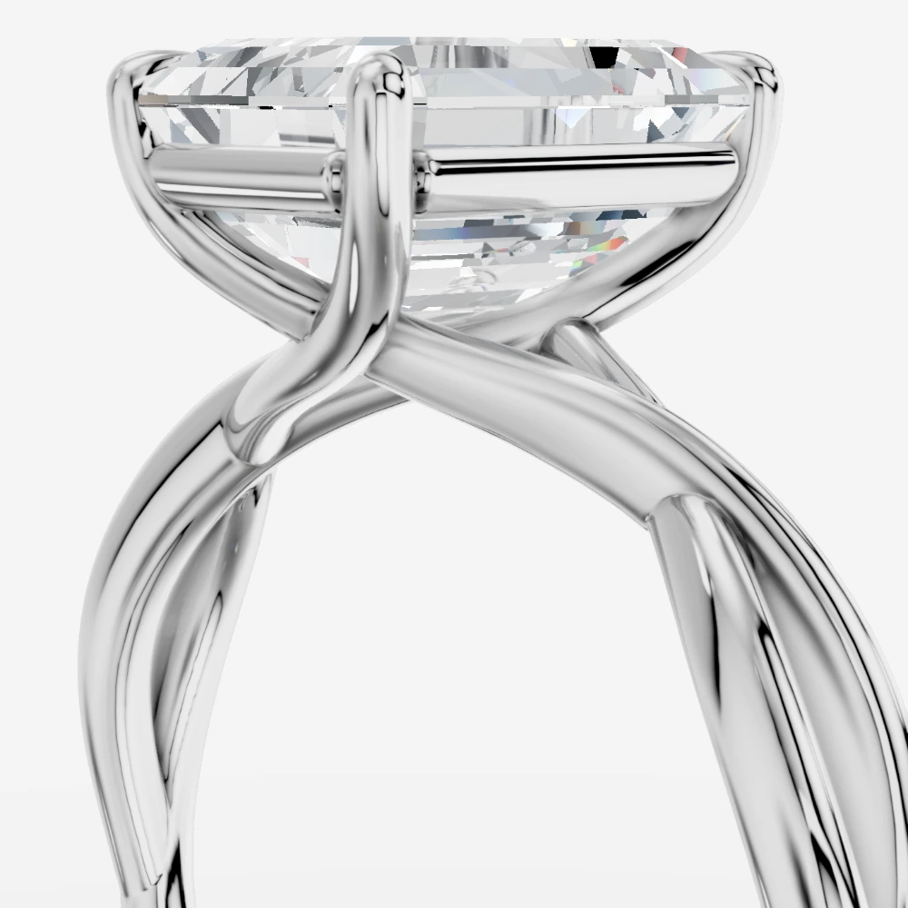 Artemis Emerald-Cut Lab-Grown Diamond Ring