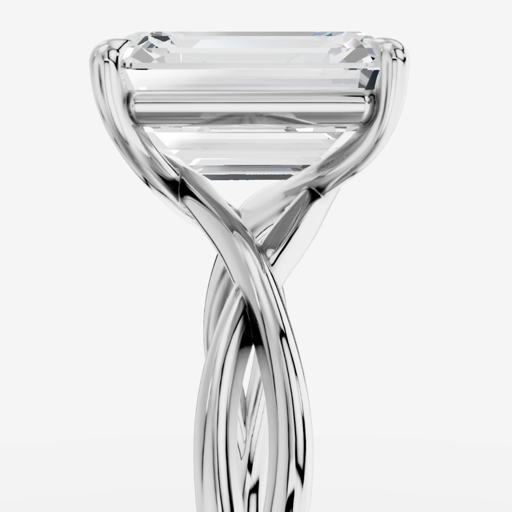 Artemis Emerald-Cut Lab-Grown Diamond Ring