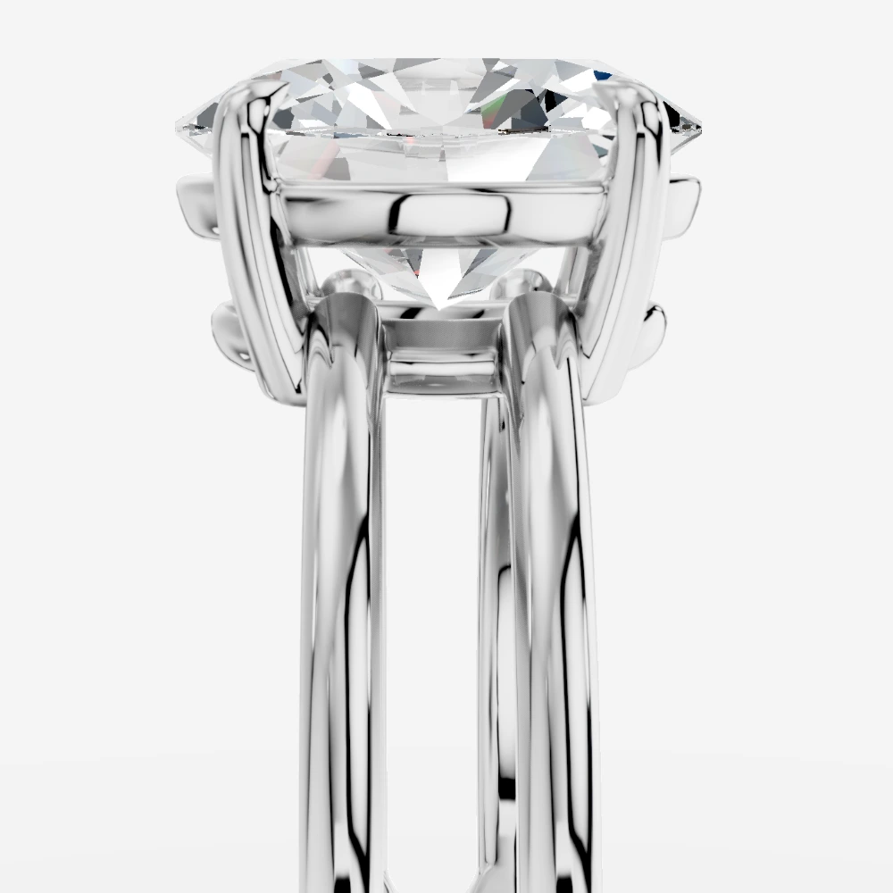 Eterna Oval-Cut Lab-Grown Diamond Ring