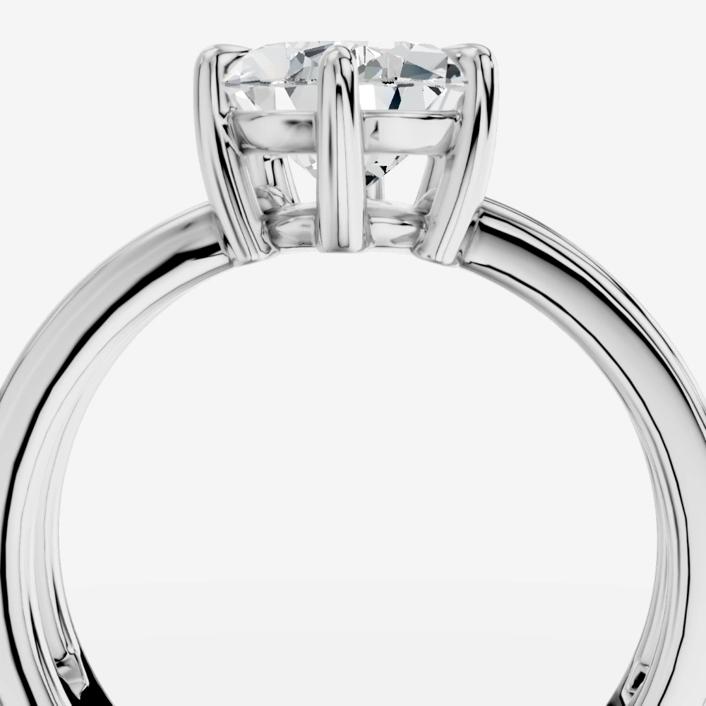 Eterna Anillo con diamante de laboratorio talla pera