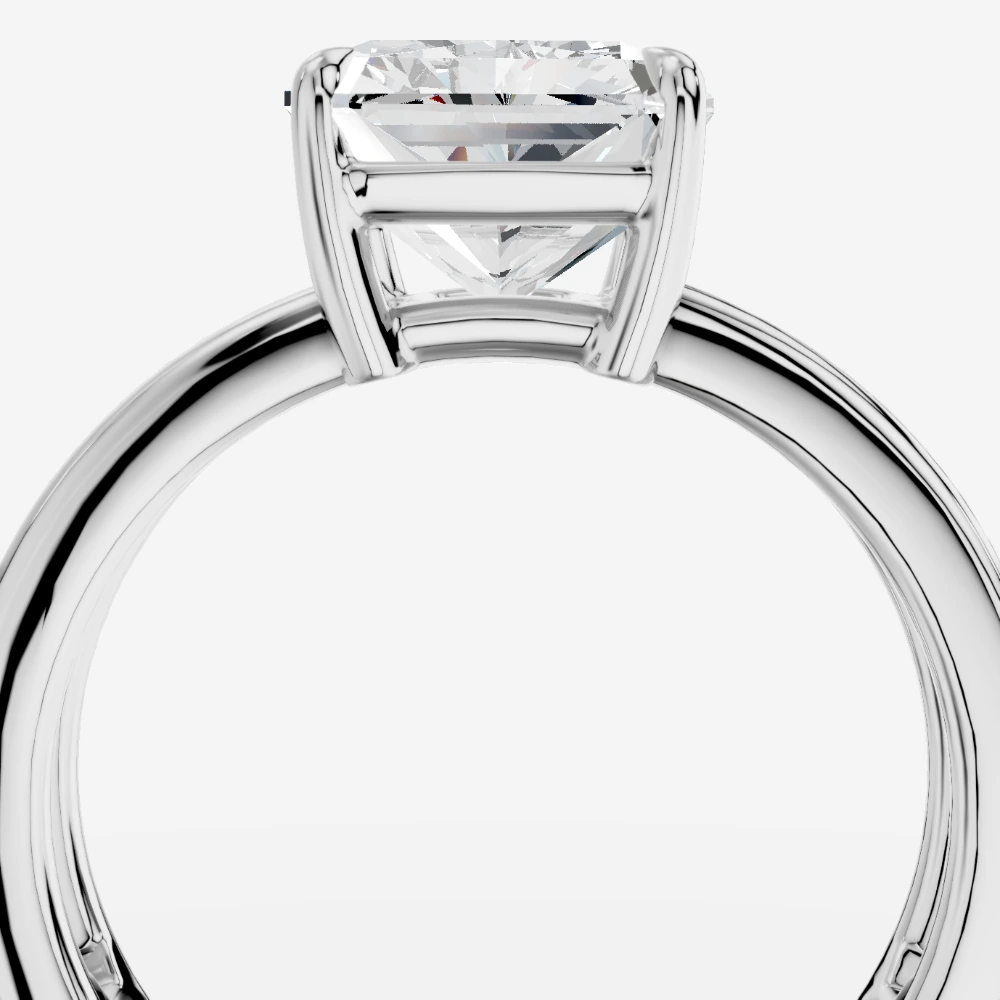 Eterna Bague avec diamant de laboratoire taille radiant