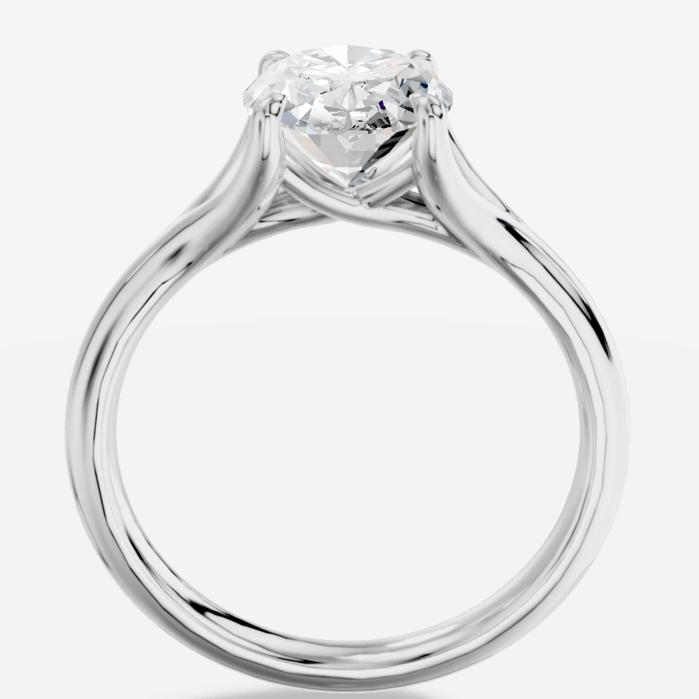 Aetheria Oval-Cut Lab-Grown Diamond Ring