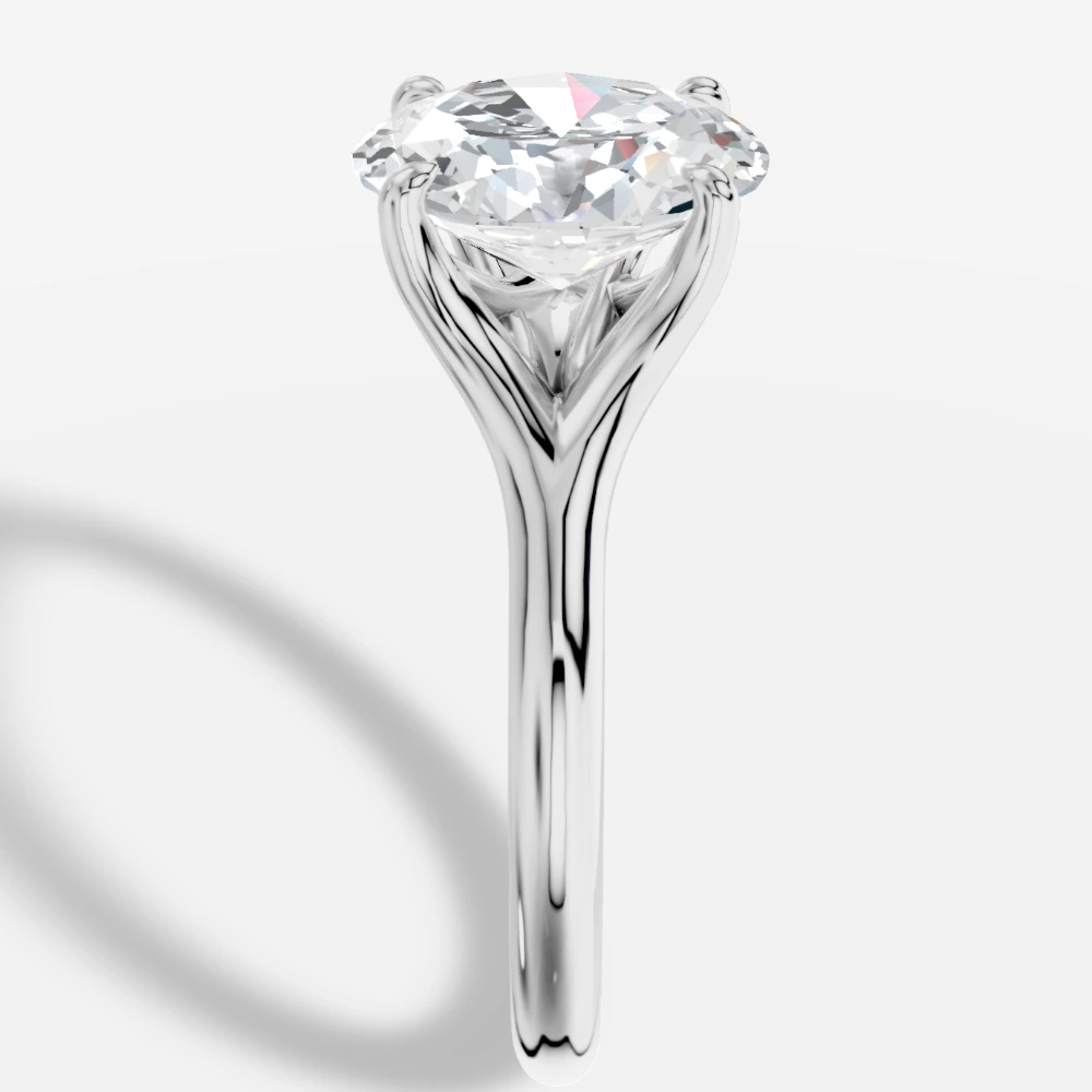 Aetheria Oval-Cut Lab-Grown Diamond Ring