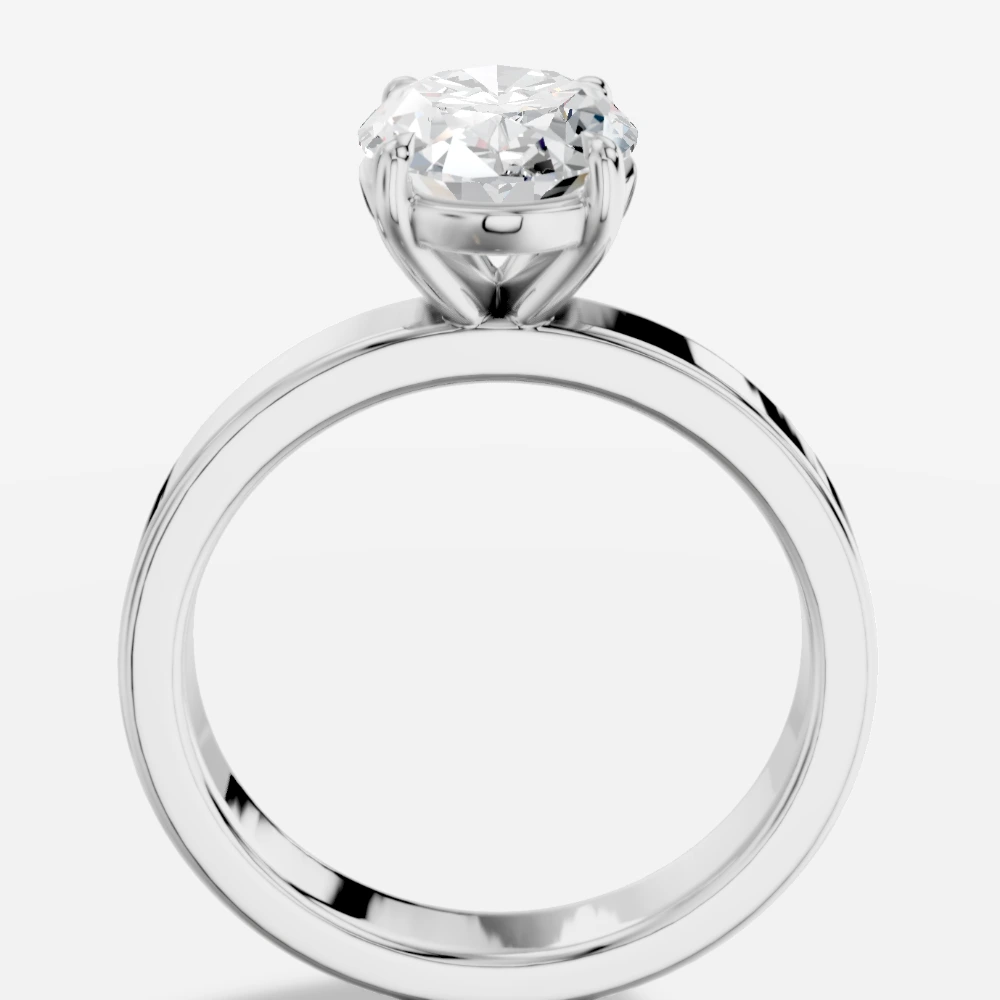 Hathor Oval-Cut Lab-Grown Diamond Ring