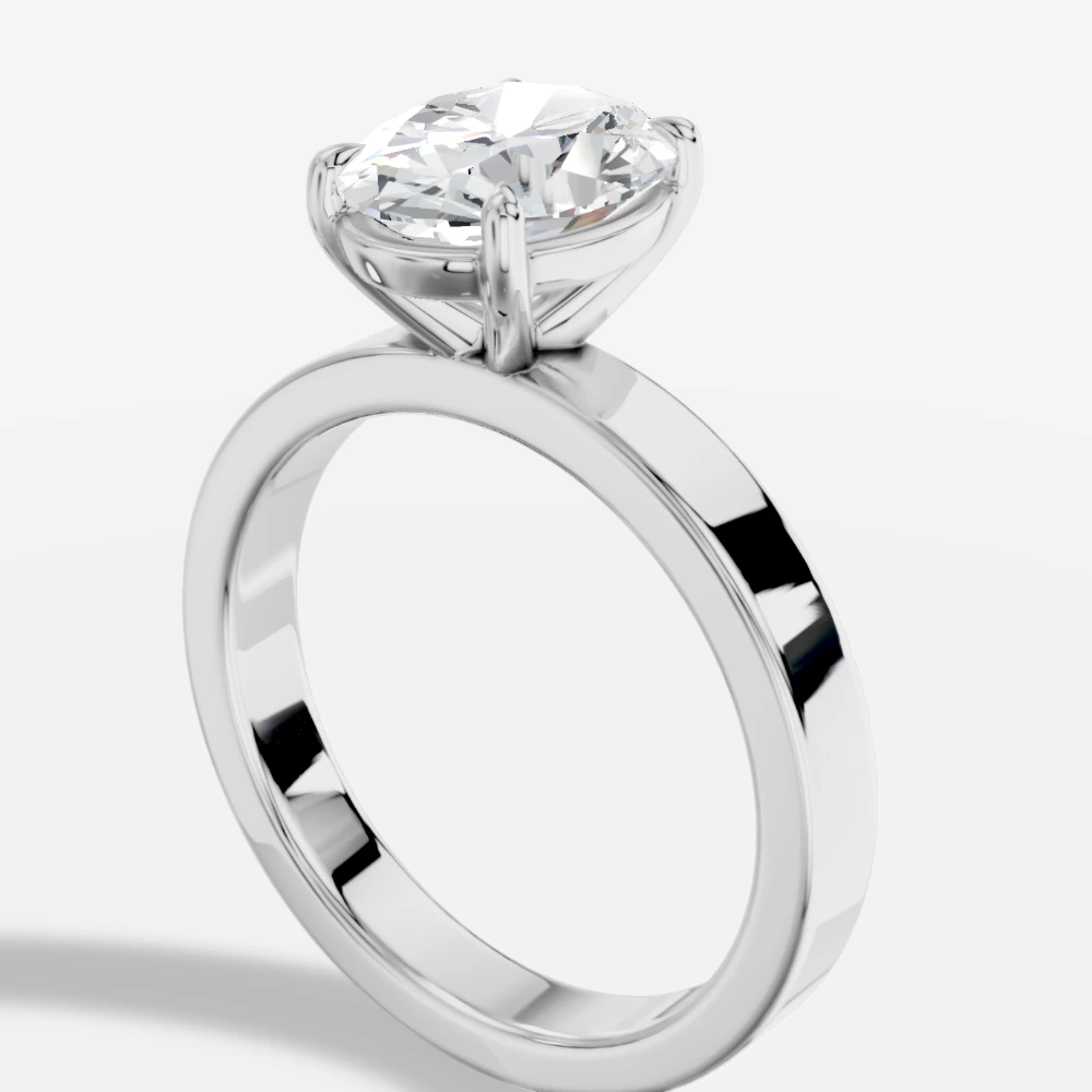 Hathor Oval-Cut Lab-Grown Diamond Ring