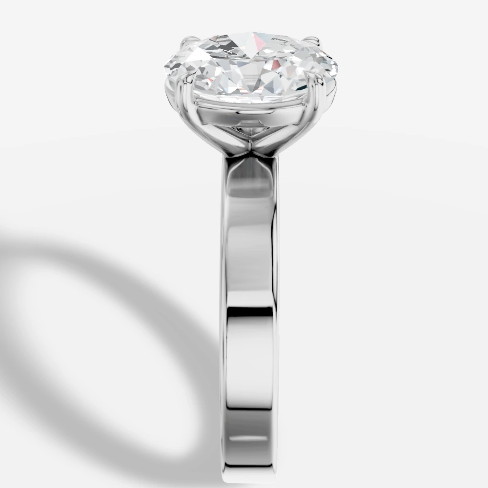 Hathor Oval-Cut Lab-Grown Diamond Ring