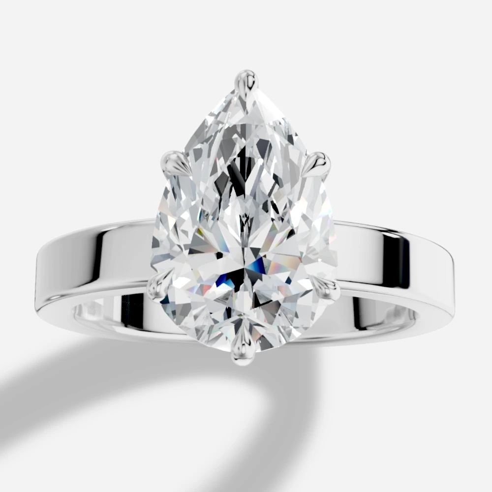 Hathor Pear-Cut Lab-Grown Diamond Ring