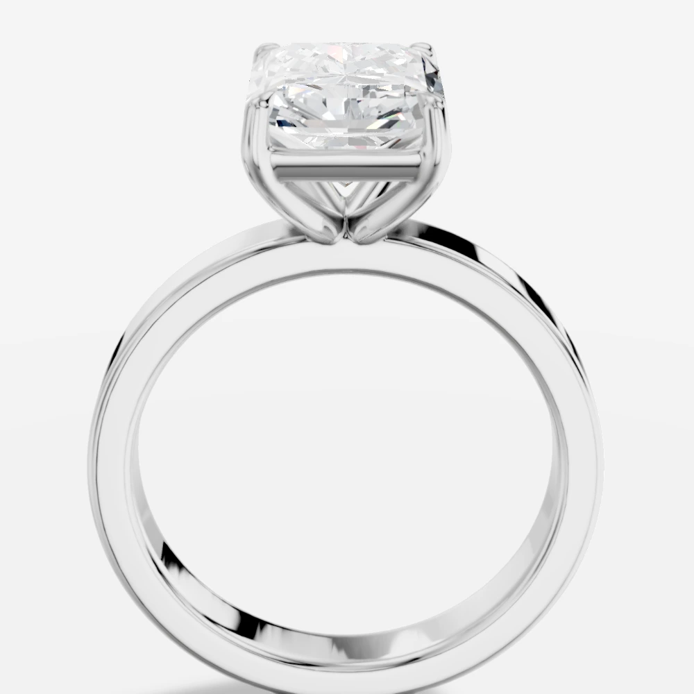 Hathor Ring med laboratoriedyrket diamant i radiant-slibning