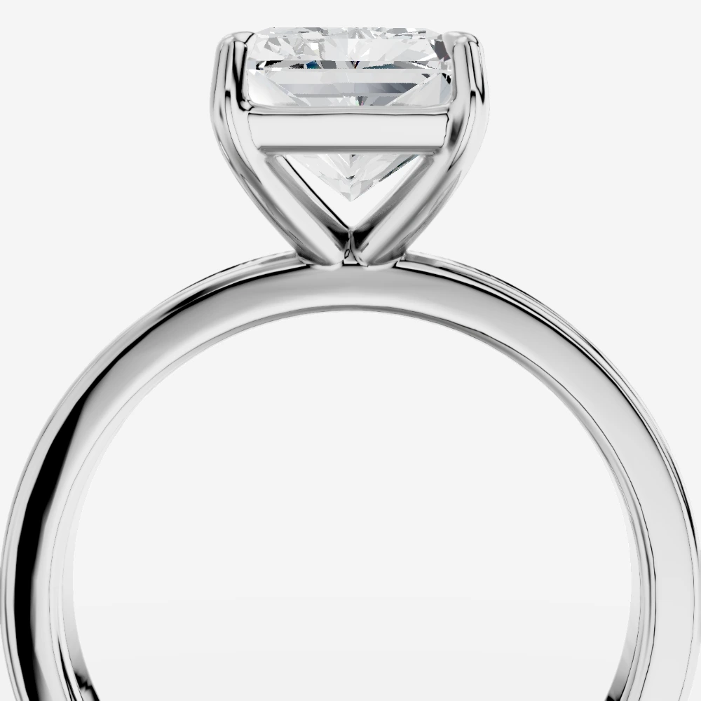 Hathor Ring med laboratoriedyrket diamant i radiant-slibning
