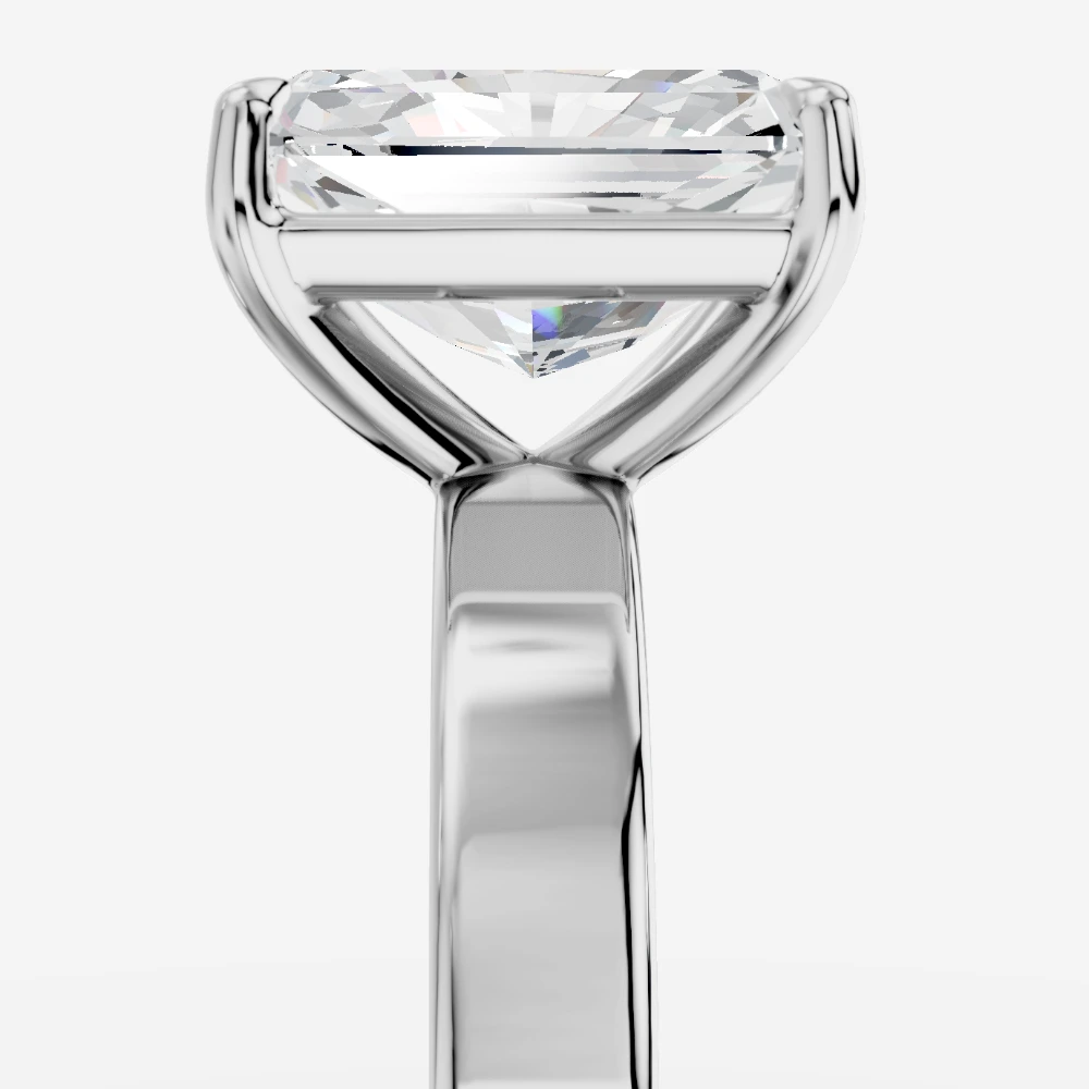 Hathor Ring med laboratoriedyrket diamant i radiant-slibning