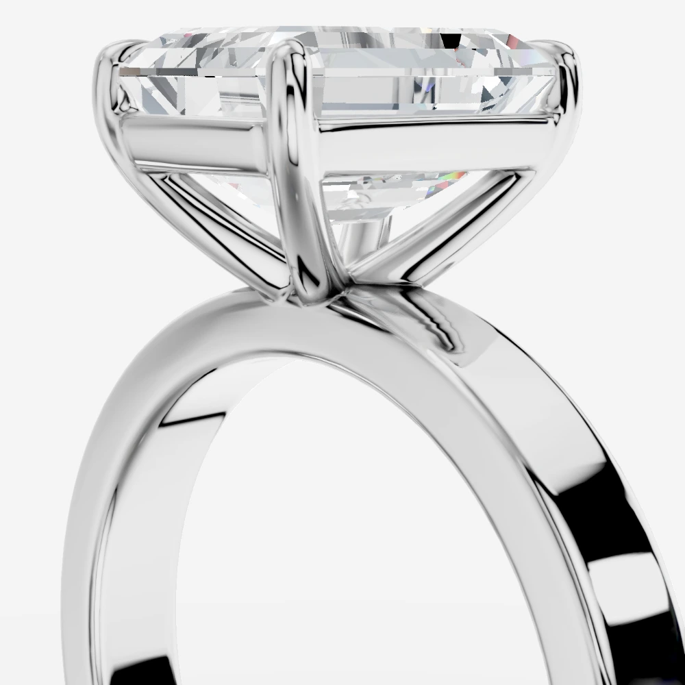 Hathor Emerald-Cut Lab-Grown Diamond Ring alternate view