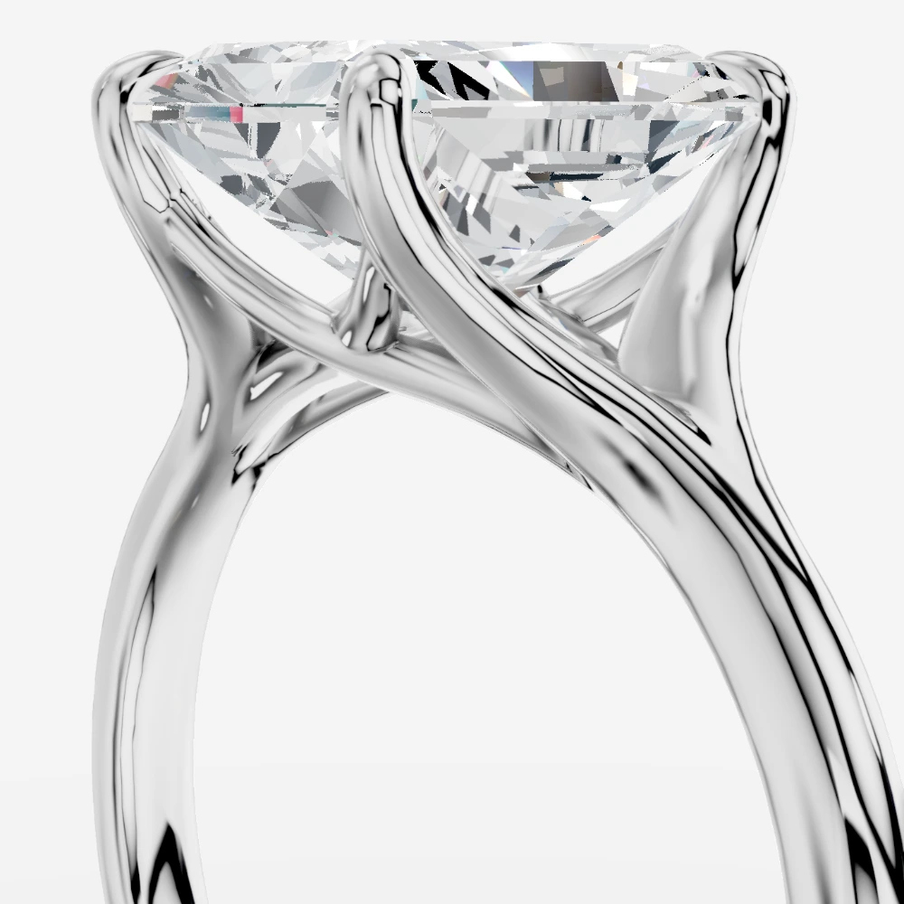Isis Radiant-Cut Lab-Grown Diamond Ring alternate view