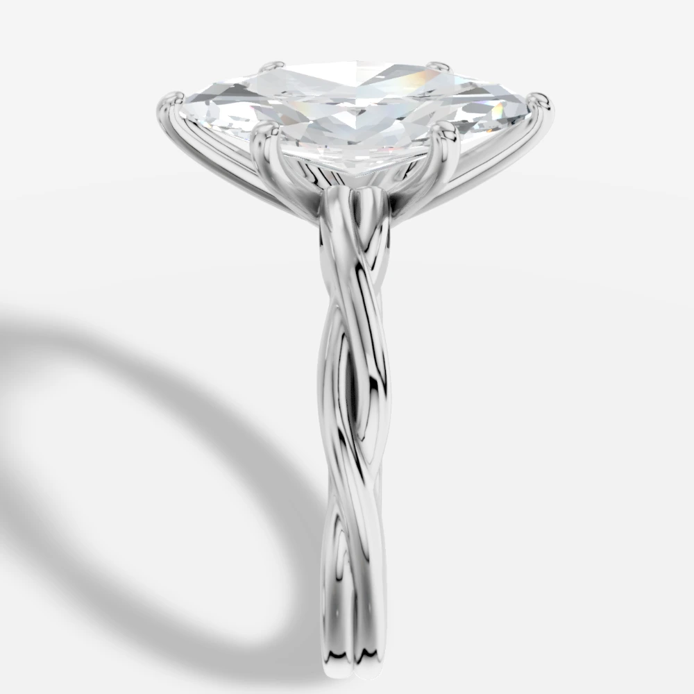 Theia Marquise-Cut Lab-Grown Diamond Ring alternate view