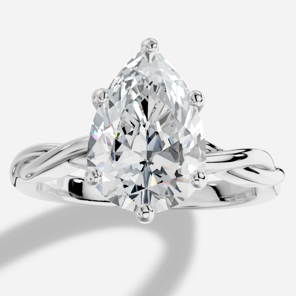 Theia Pear-Cut Lab-Grown Diamond Ring
