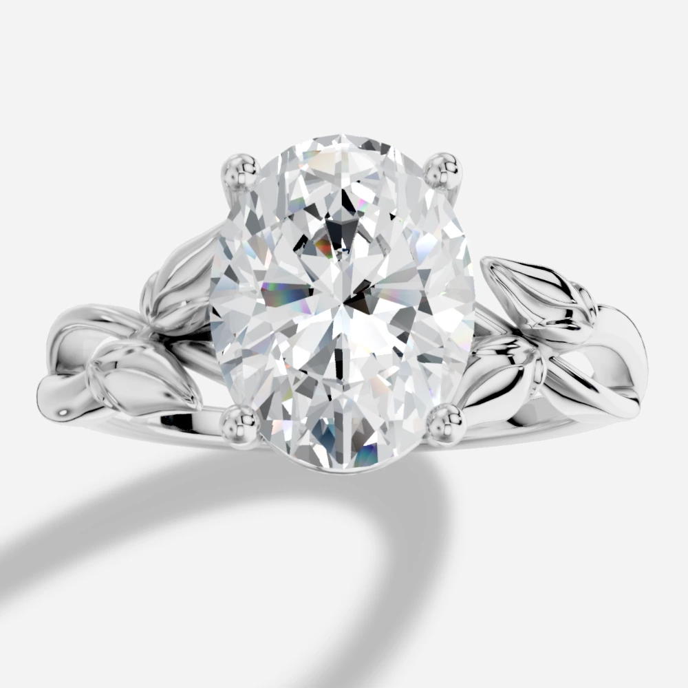 Dione Oval-Cut Lab-Grown Diamond Ring