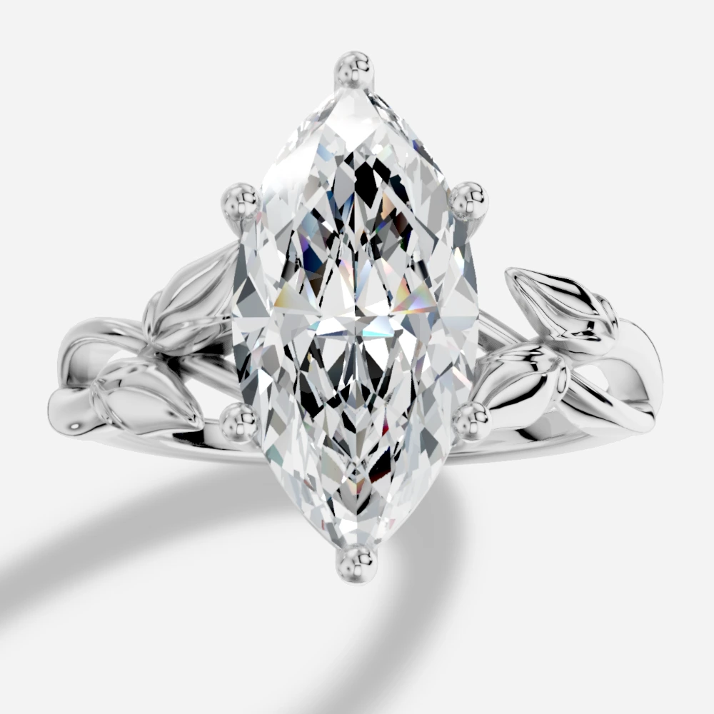 Dione Marquise-Cut Lab-Grown Diamond Ring