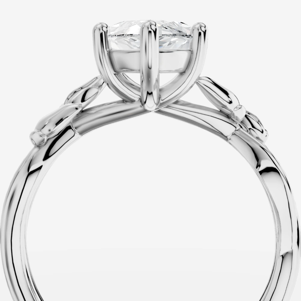 Dione Ring med laboratoriedyrket diamant i marquise-slibning