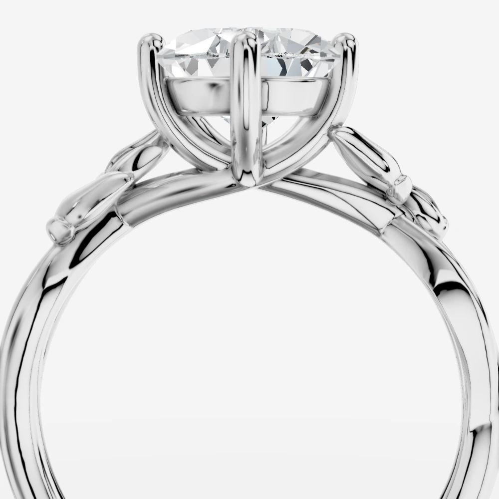 Dione Ring mit Labordiamant im Tropfenschliff