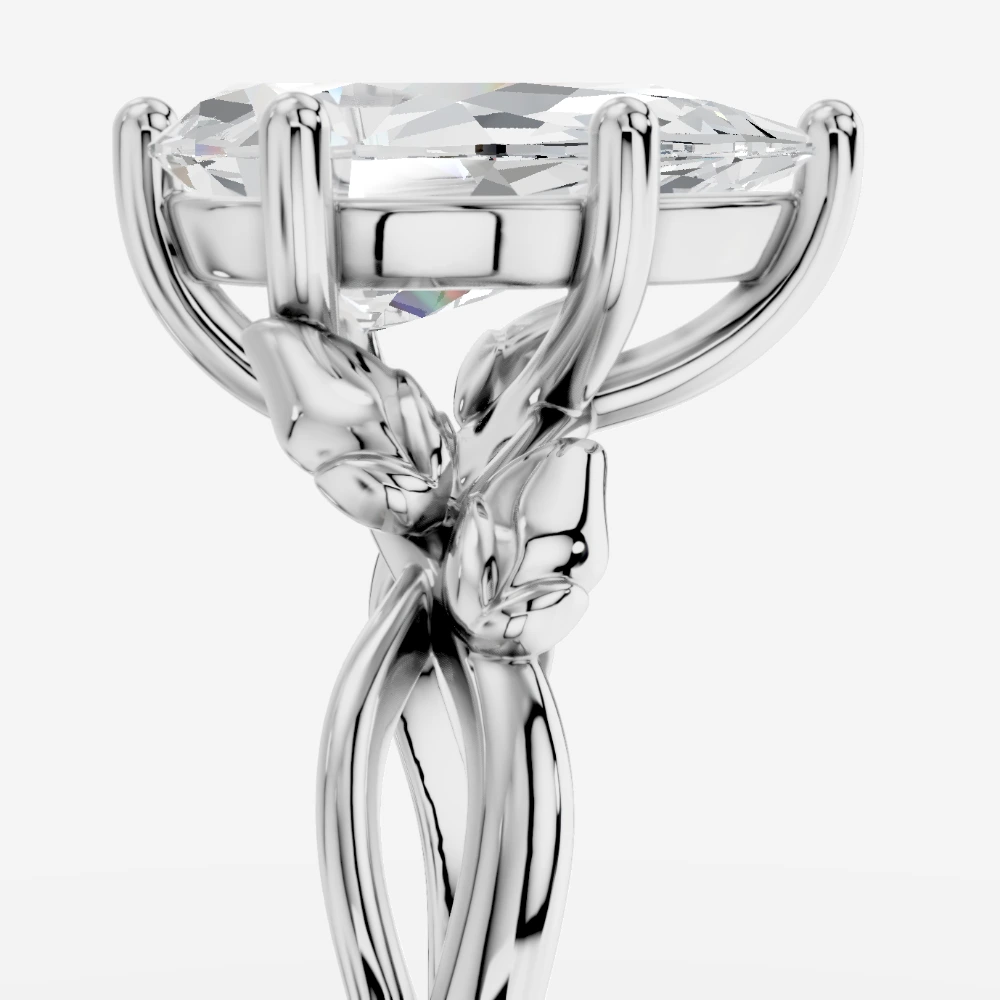 Dione Pear-Cut Lab-Grown Diamond Ring alternate view