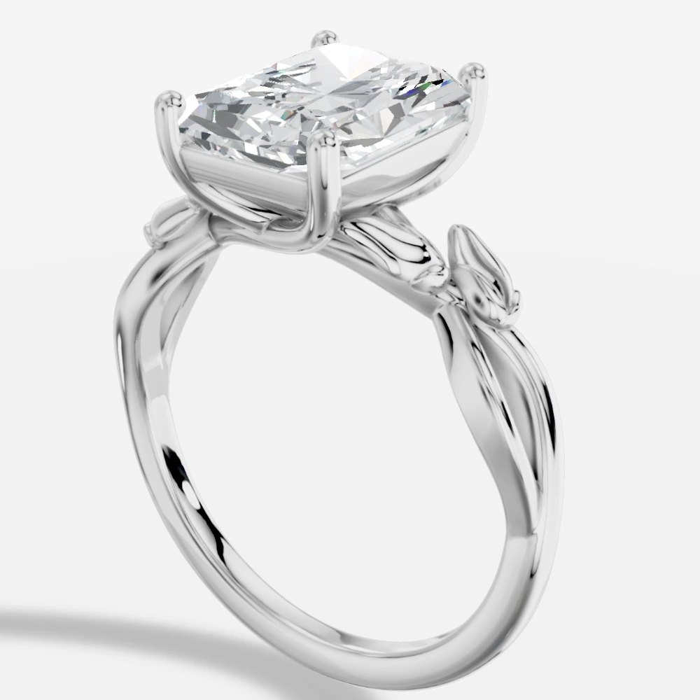 Dione Ring mit Labordiamant im Radiantschliff