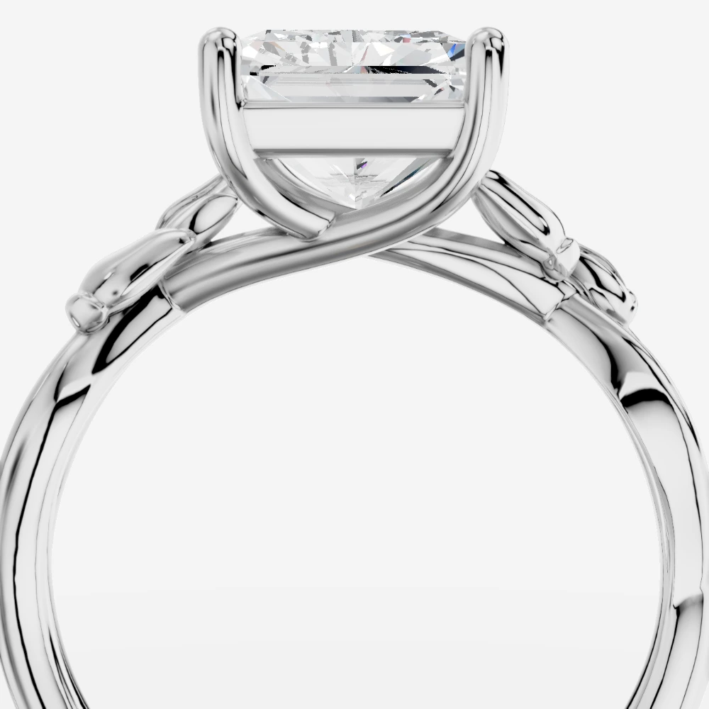 Dione Ring mit Labordiamant im Radiantschliff