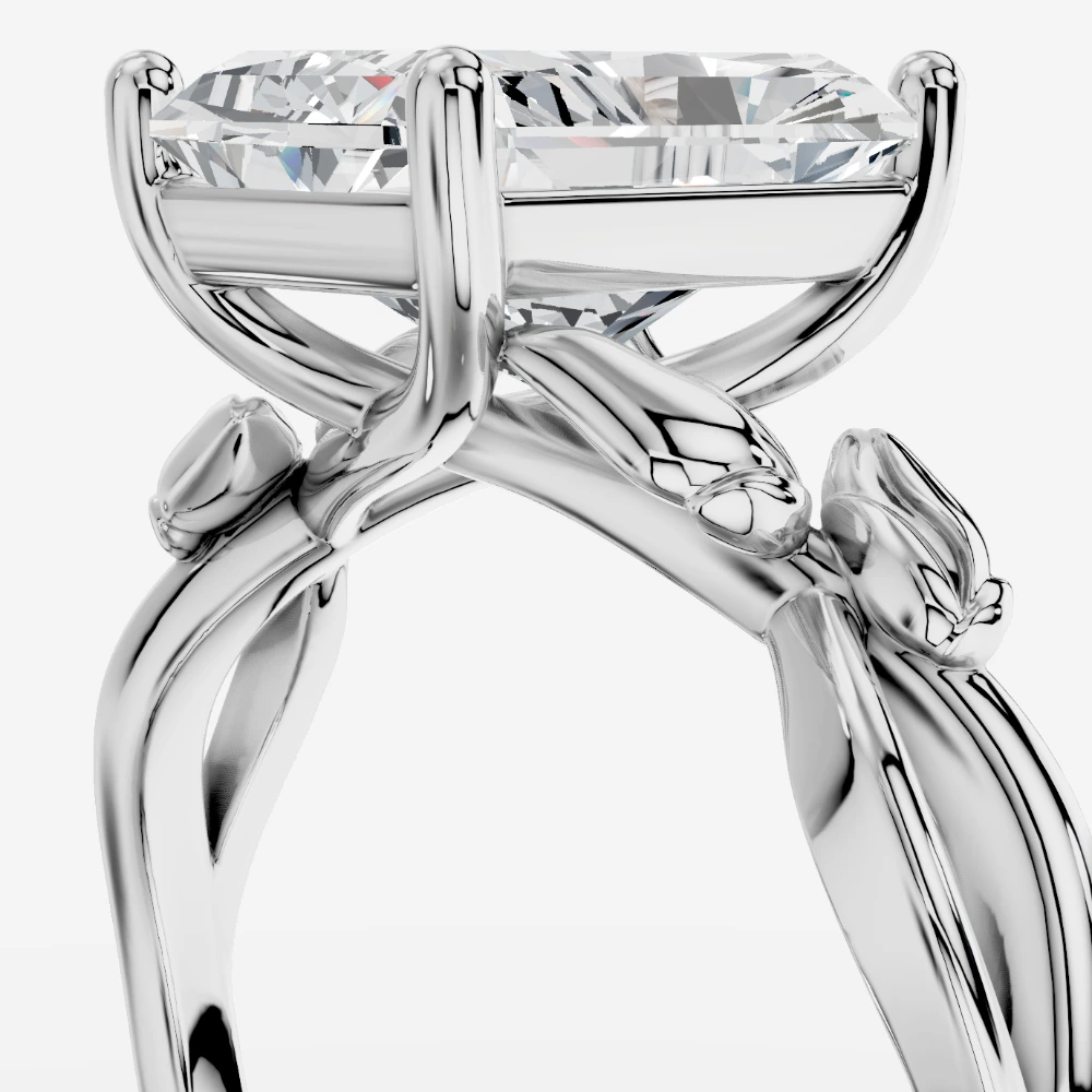 Dione Ring mit Labordiamant im Radiantschliff