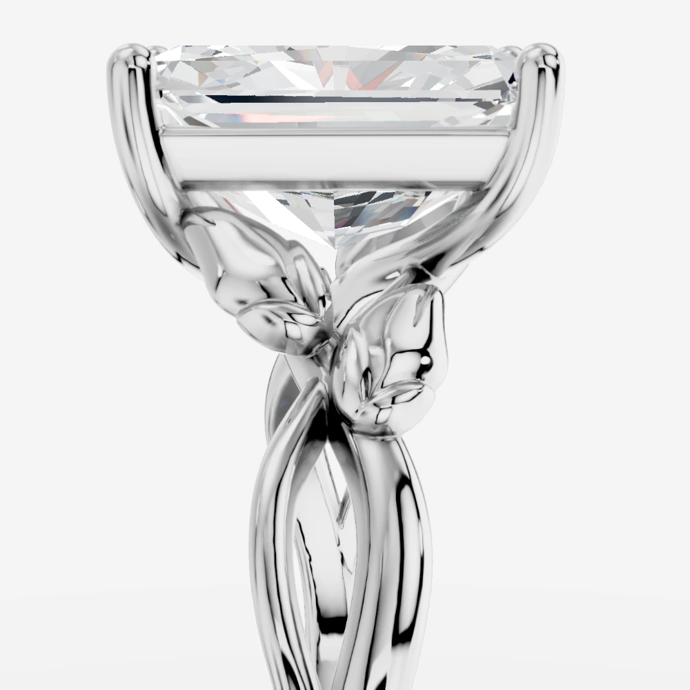 Dione Radiant-Cut Lab-Grown Diamond Ring alternate view