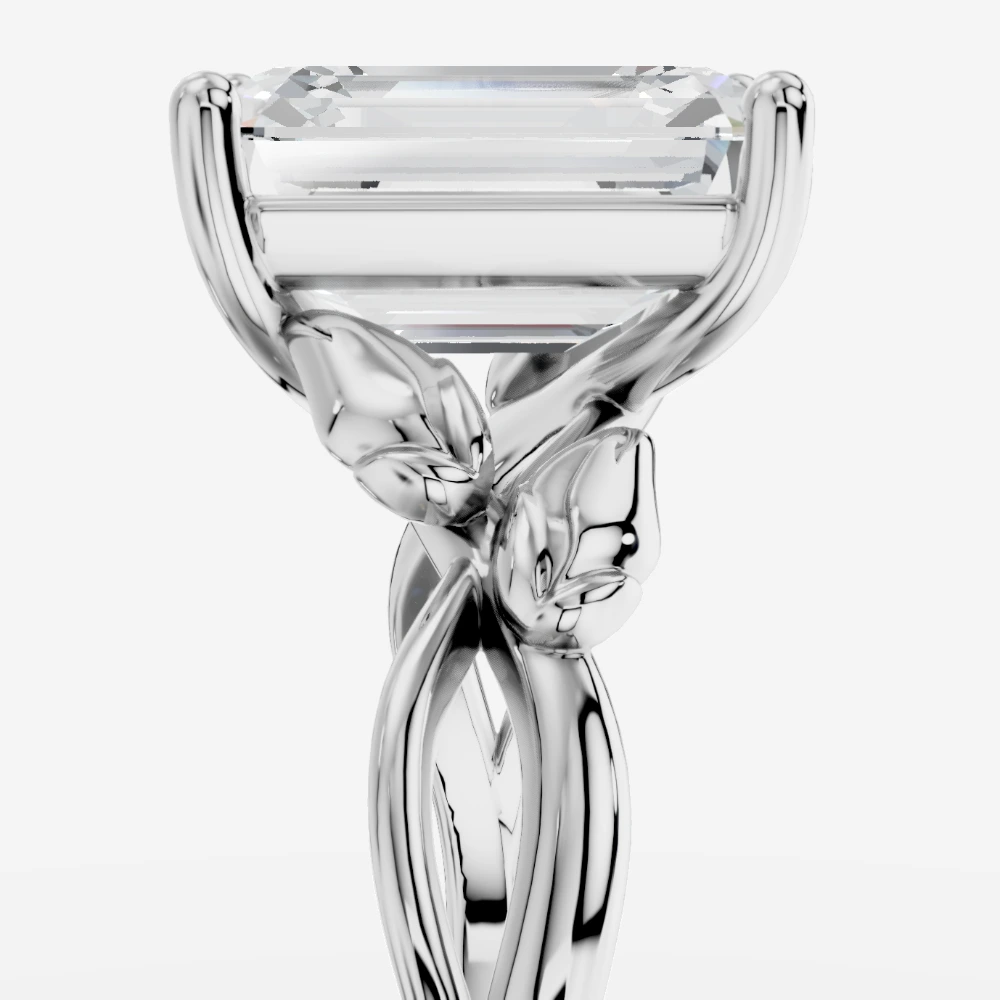 Dione Emerald-Cut Lab-Grown Diamond Ring alternate view