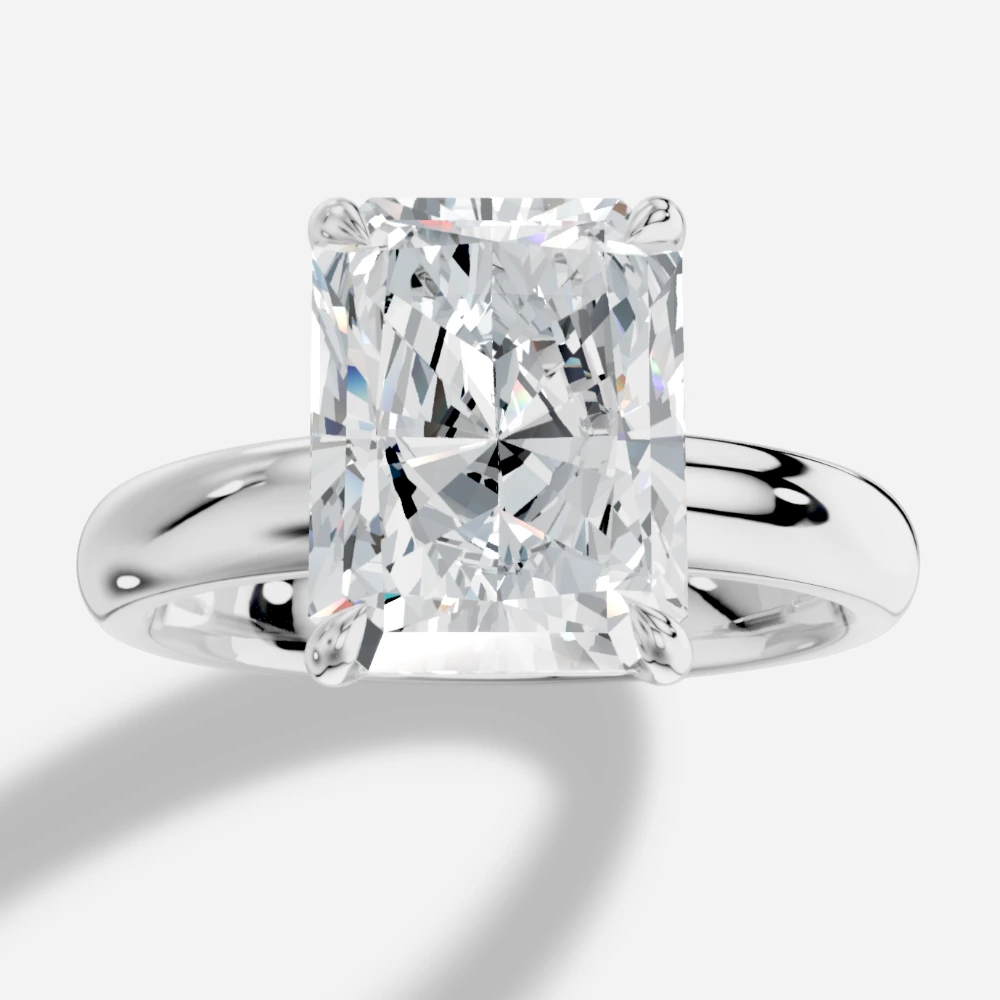 Thalia Radiant-Cut Lab-Grown Diamond Ring