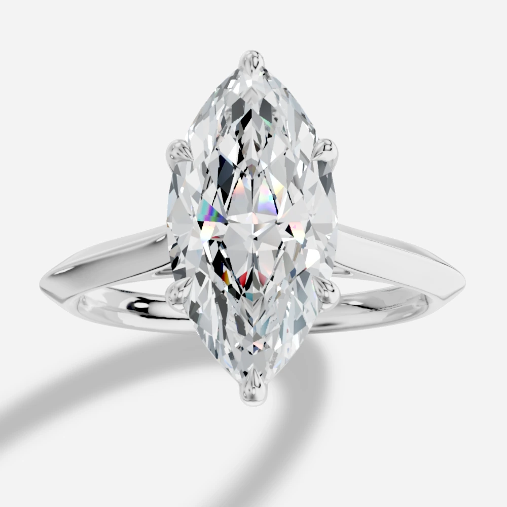Helia Marquise-Cut Lab-Grown Diamond Ring