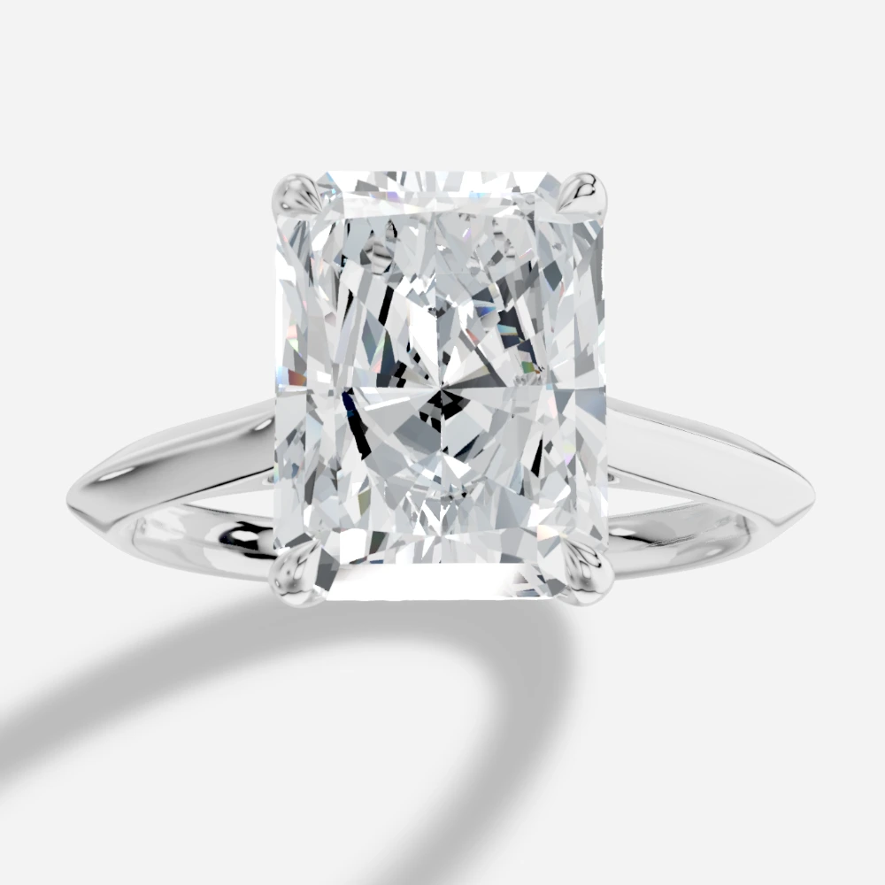 Helia Radiant-Cut Lab-Grown Diamond Ring