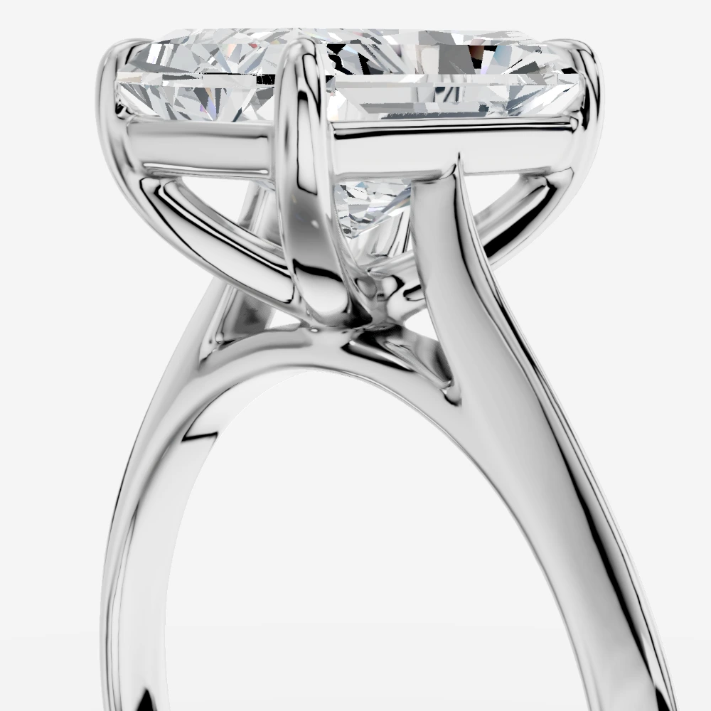 Helia Radiant-Cut Lab-Grown Diamond Ring alternate view