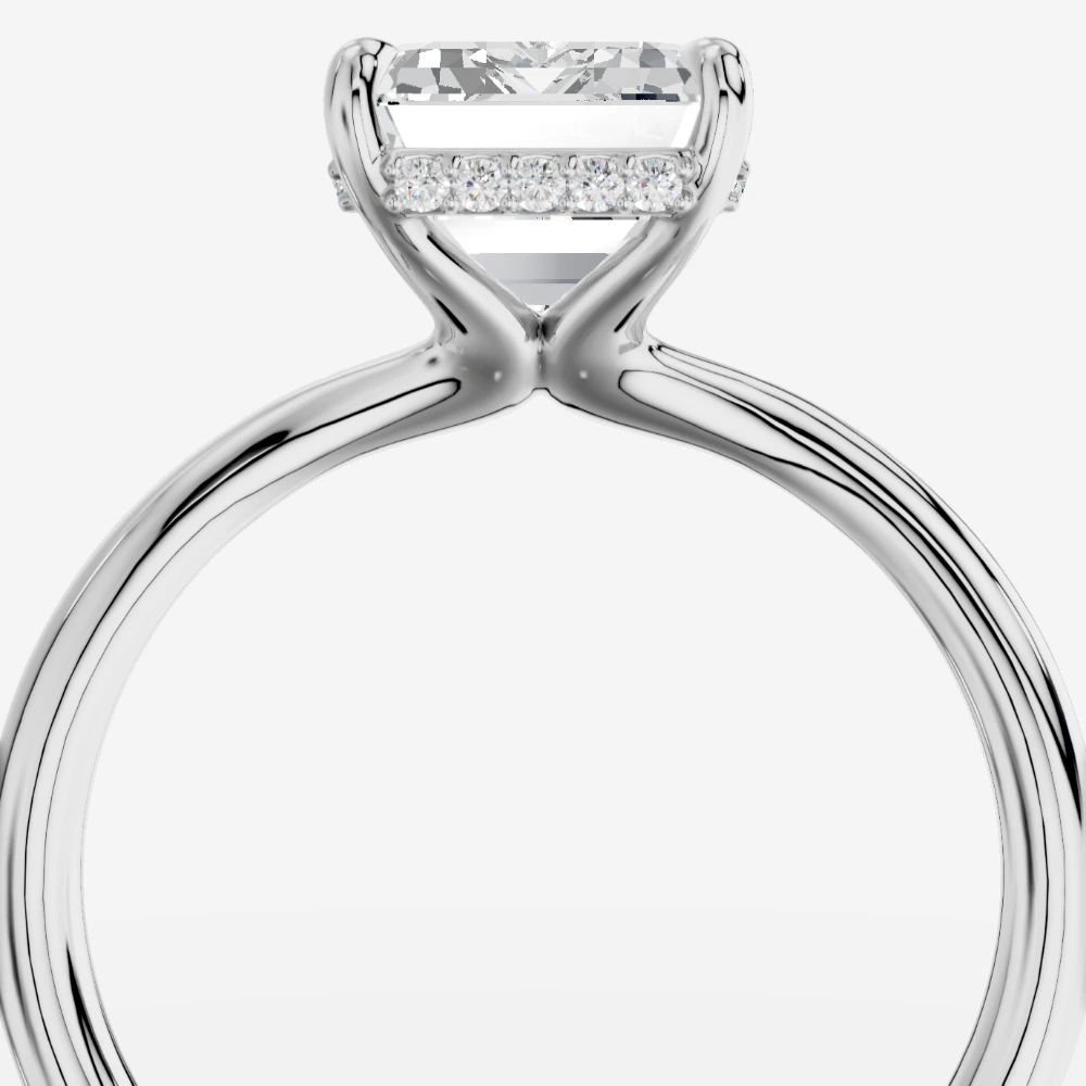 Seul Emerald-Cut Lab-Grown Diamond Solitaire Ring