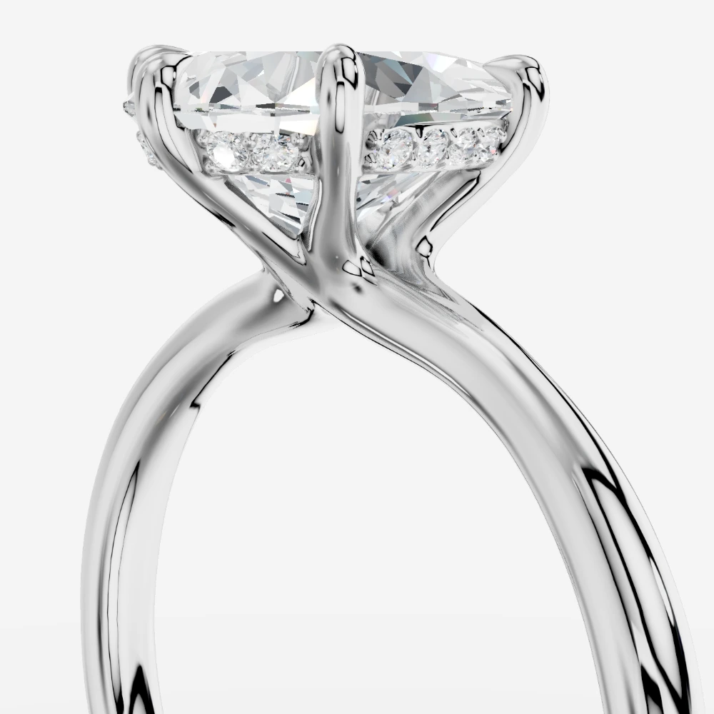 Seul Pear-Cut Lab-Grown Diamond Solitaire Ring alternate view