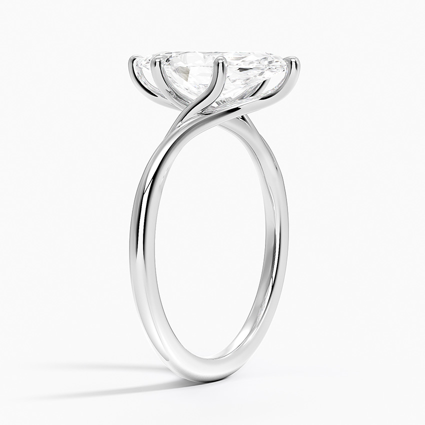 Milano Marquise-Cut Lab-Grown Diamond Solitaire Ring alternate view