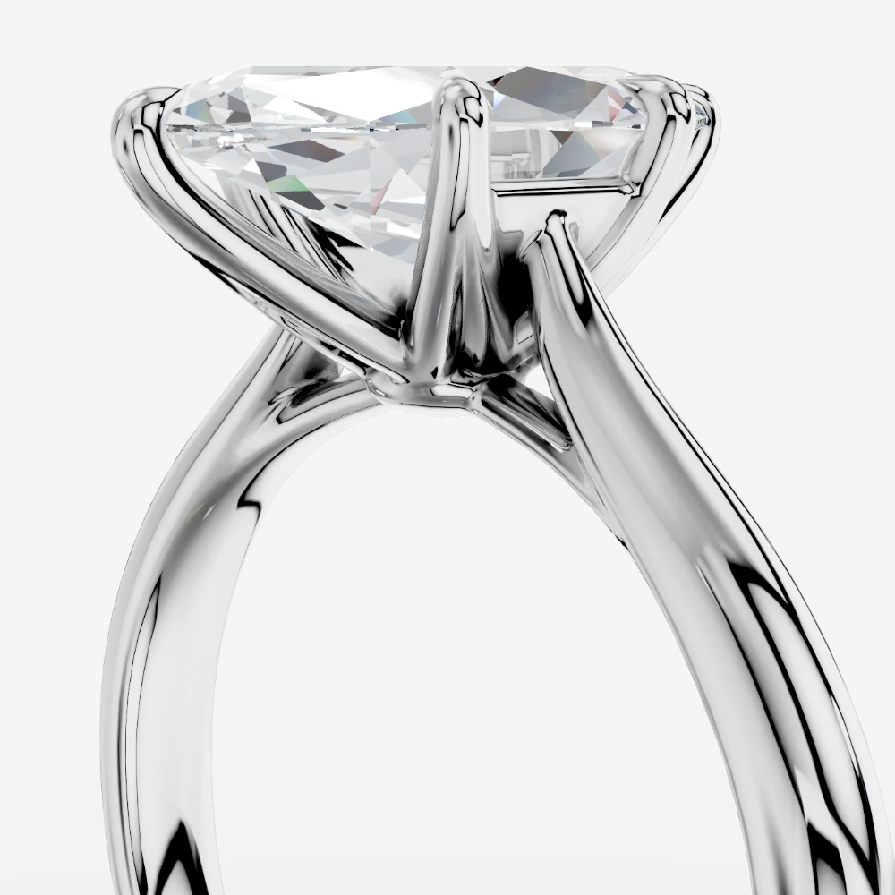 Tokyo Marquise-Cut Lab-Grown Diamond Solitaire Ring alternate view